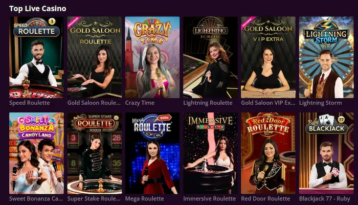 Malina Casino België live