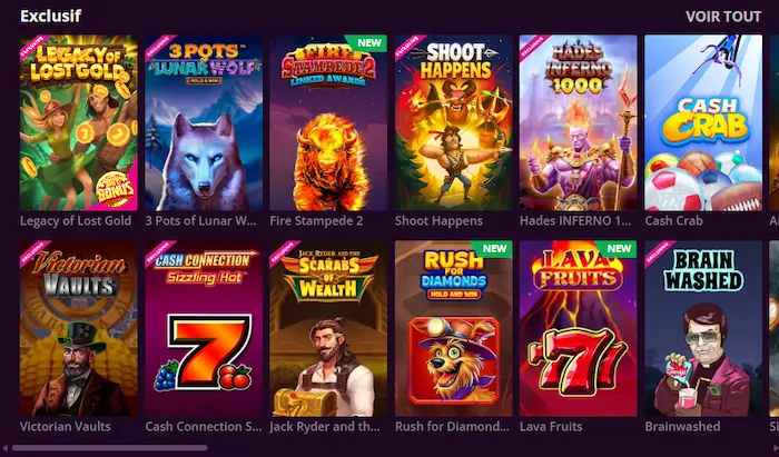 Malina Casino België slots