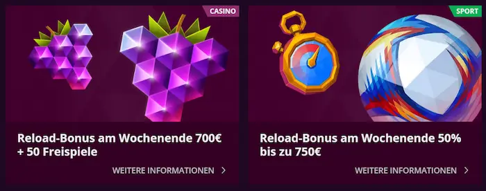 Malina Casino België bonus